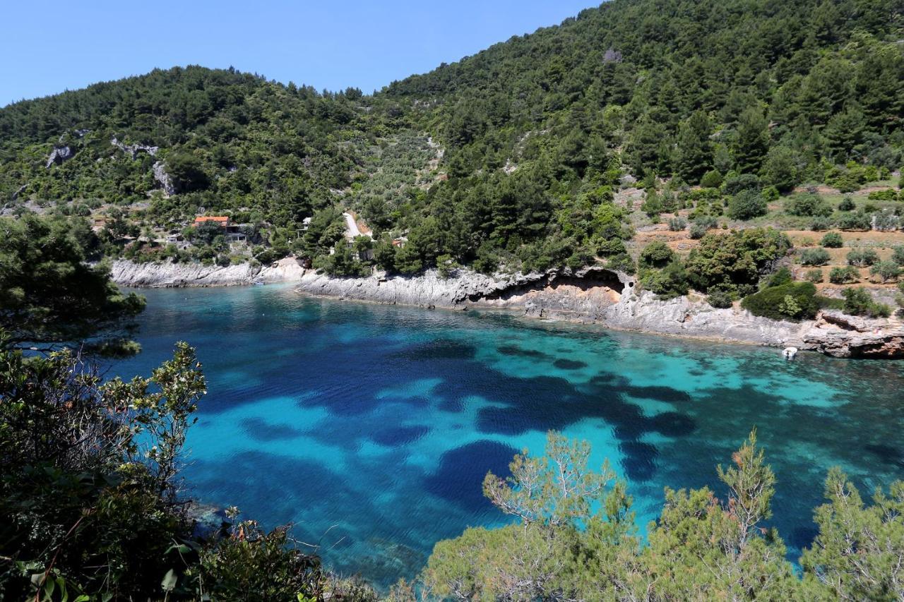 Secluded Fisherman'S Cottage Cove Bacva, Korcula - 9475 Pupnat Zewnętrze zdjęcie