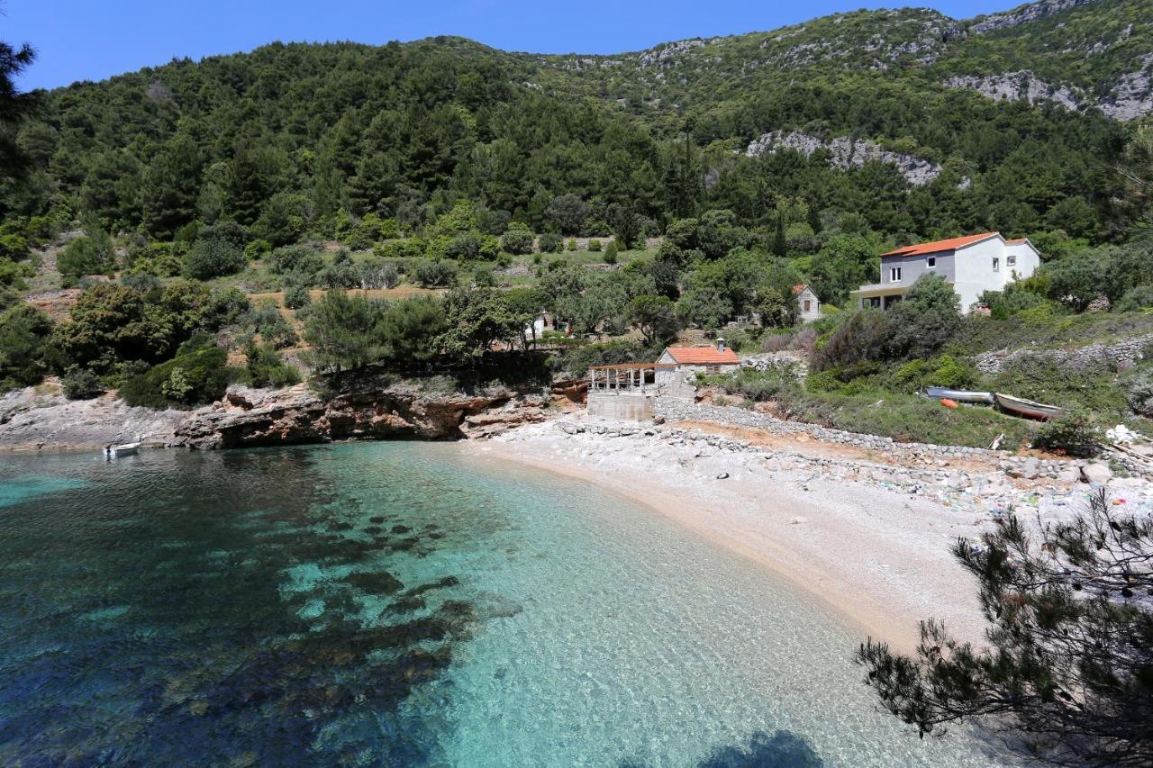 Secluded Fisherman'S Cottage Cove Bacva, Korcula - 9475 Pupnat Zewnętrze zdjęcie