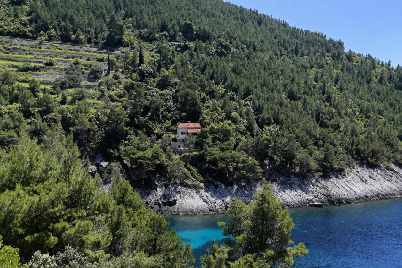Secluded Fisherman'S Cottage Cove Bacva, Korcula - 9475 Pupnat Zewnętrze zdjęcie