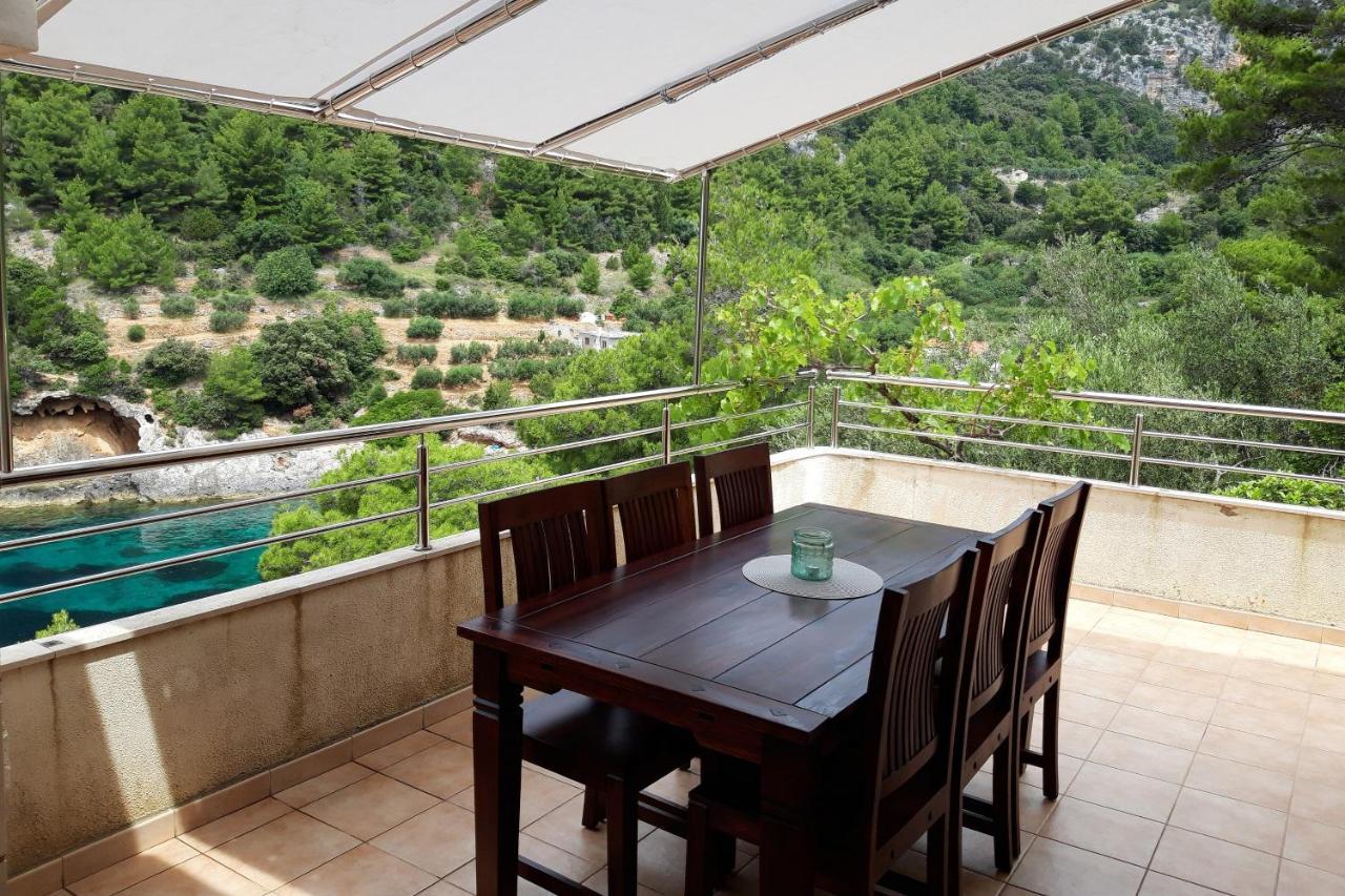 Secluded Fisherman'S Cottage Cove Bacva, Korcula - 9475 Pupnat Zewnętrze zdjęcie