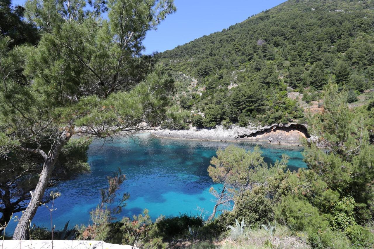 Secluded Fisherman'S Cottage Cove Bacva, Korcula - 9475 Pupnat Zewnętrze zdjęcie